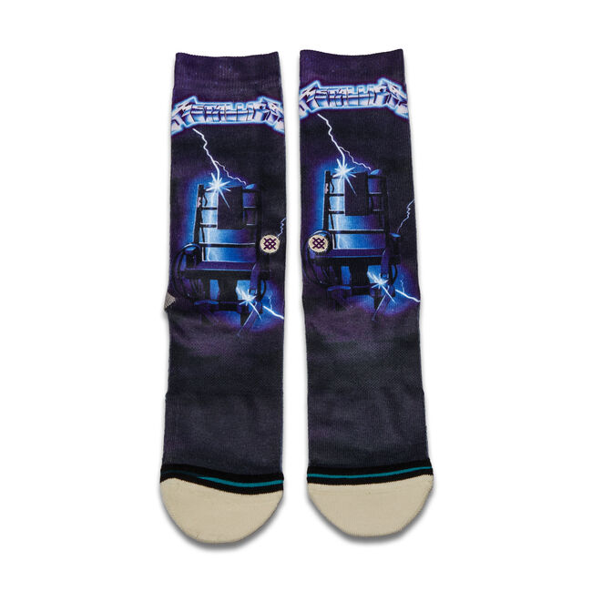 Stance x Metallica Ride The Lightning Cover Socks - Large, , hi-res