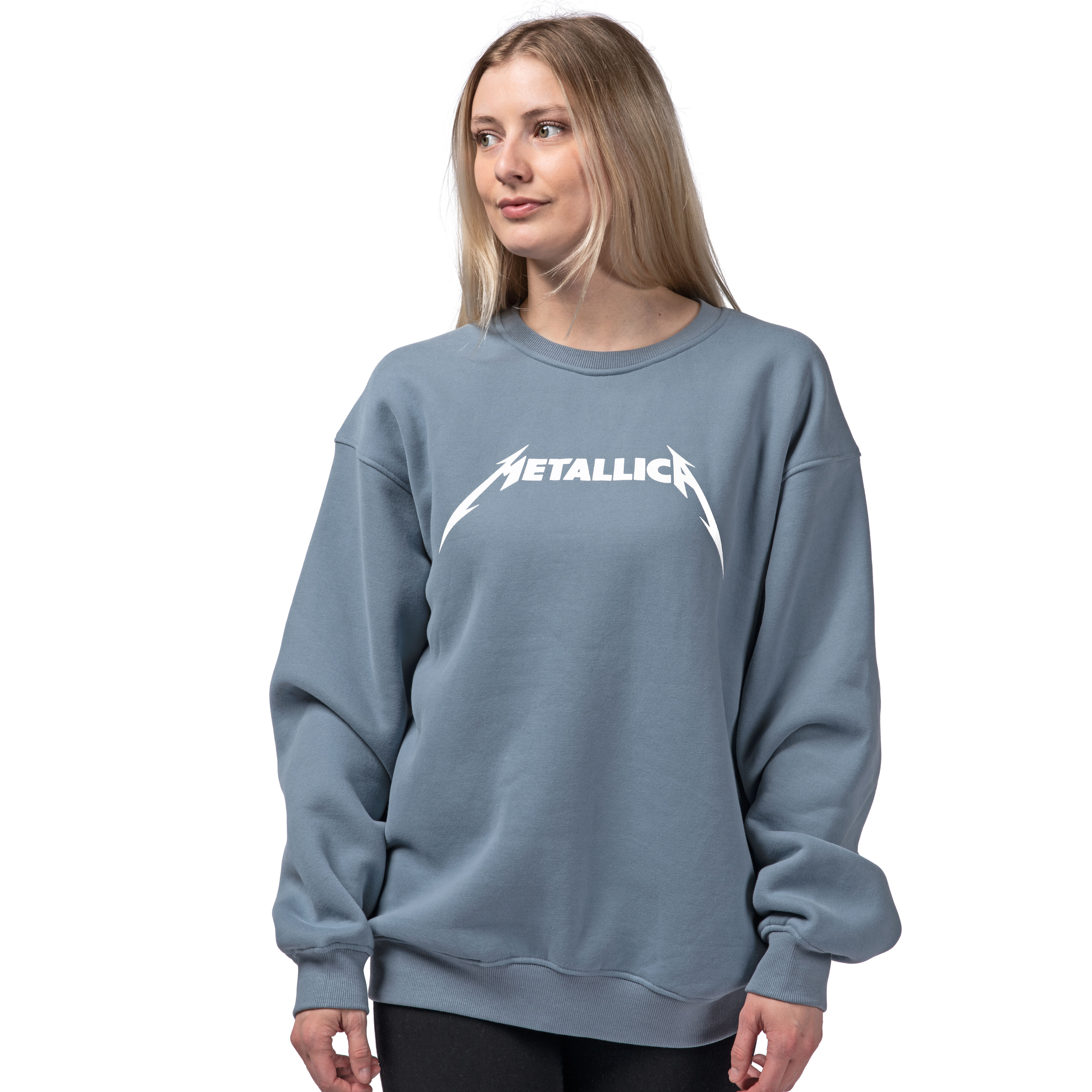 Womens oversized crewneck sweatshirt on sale