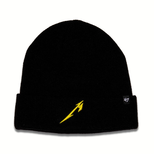 Yellow M Logo Cuffed Beanie, , hi-res