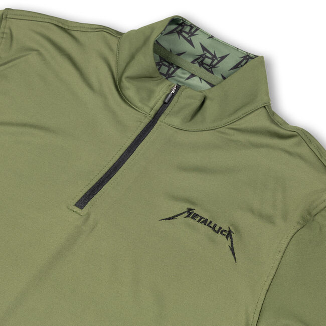 Logo 1/4 Zip Jacket (OLIVE), 