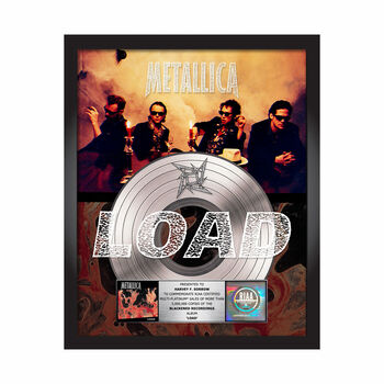 Load Platinum Award Plaque, , hi-res