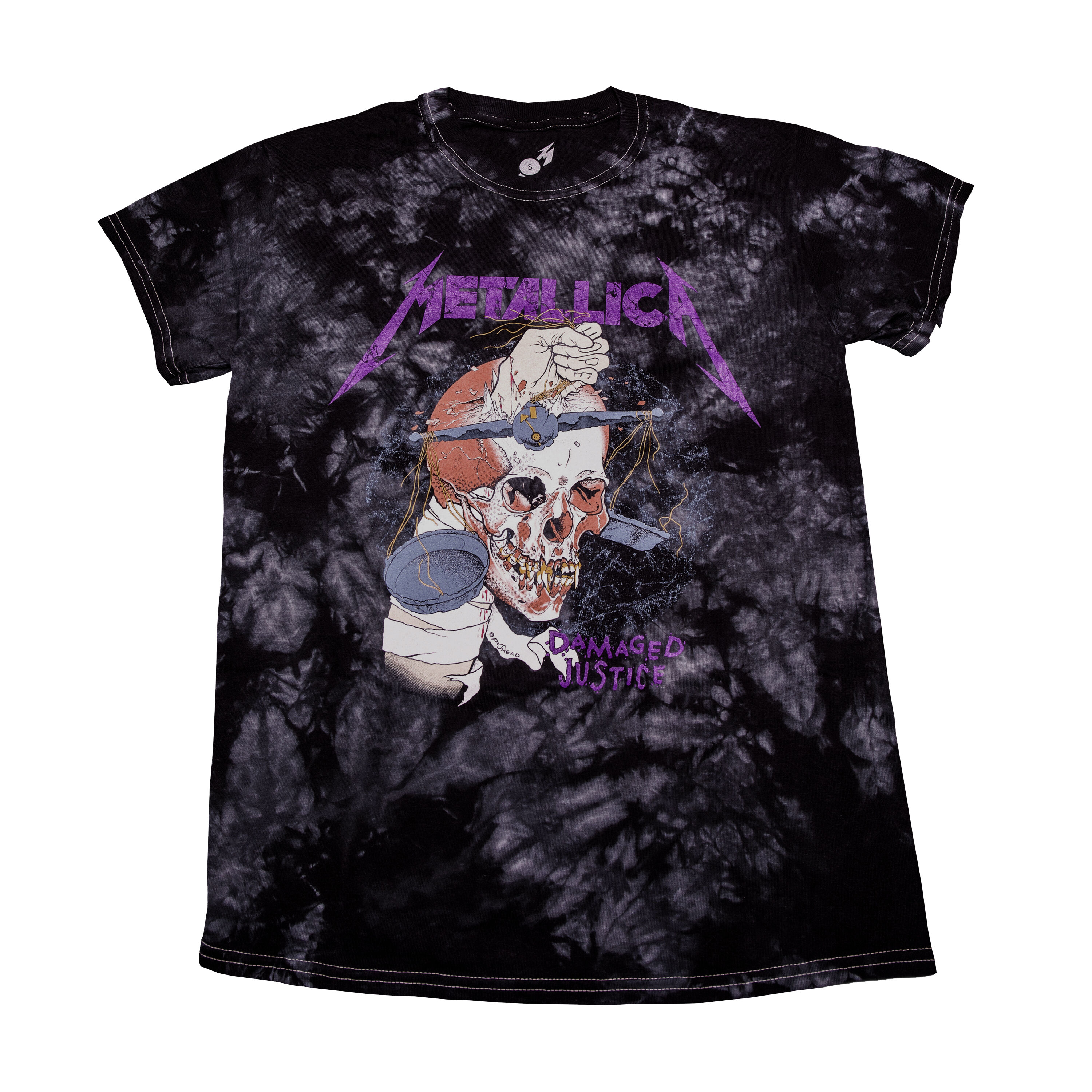 Harvester Of Sorrow Tie Dye T Shirt Metallica