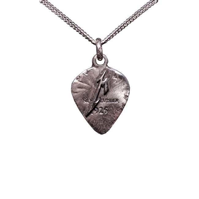 Scary Guy Guitar Pick Necklace, , hi-res