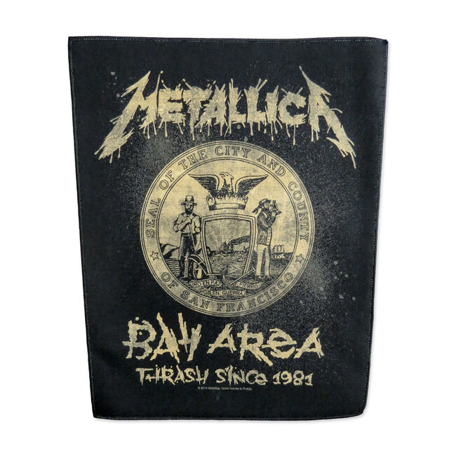 Bay Area Thrash Back Patch, , hi-res
