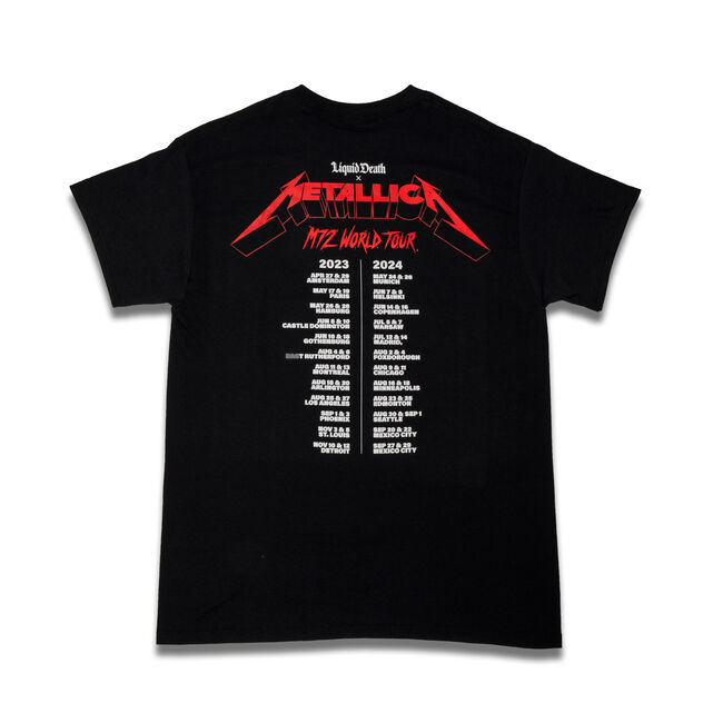 Liquid Death x Metallica T-Shirt - Medium, , hi-res