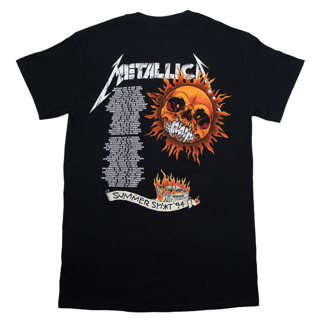 Flaming Skull 1994 Tour T-Shirt - XL, , hi-res