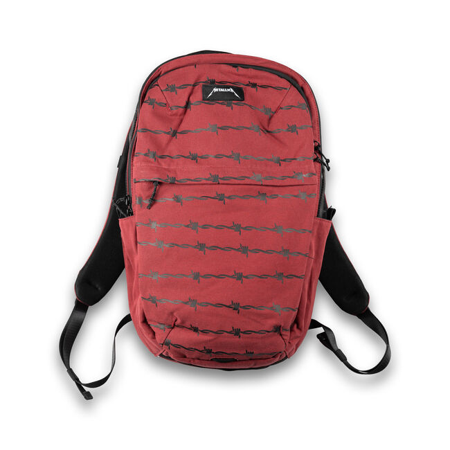 Barbed Wire Logo Backpack, , hi-res