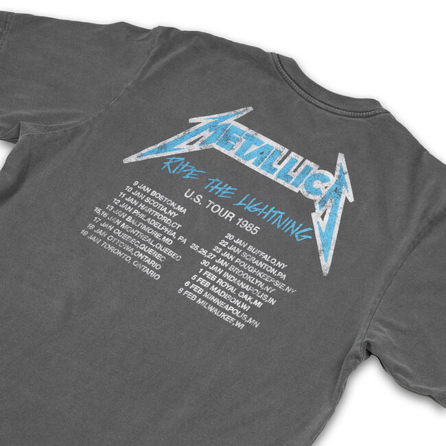 Ride The Lightning 1985 Tour T-Shirt, 