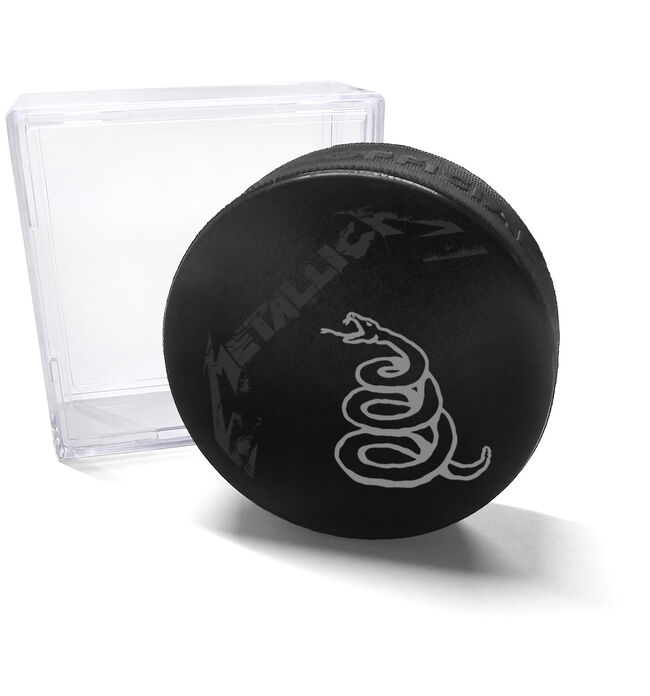 Puck Hcky x Metallica Black Album Cover Puck, , hi-res