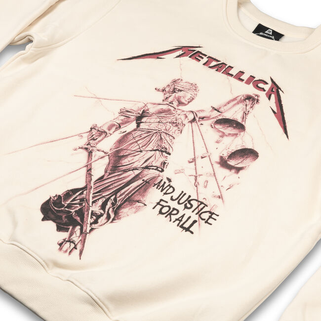 WOMEN's ...And Justice For All Oversized Crewneck Sweatshirt - XL, 