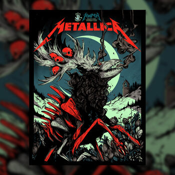 Wall Art Concert Posters The Met Store At Metallica Com