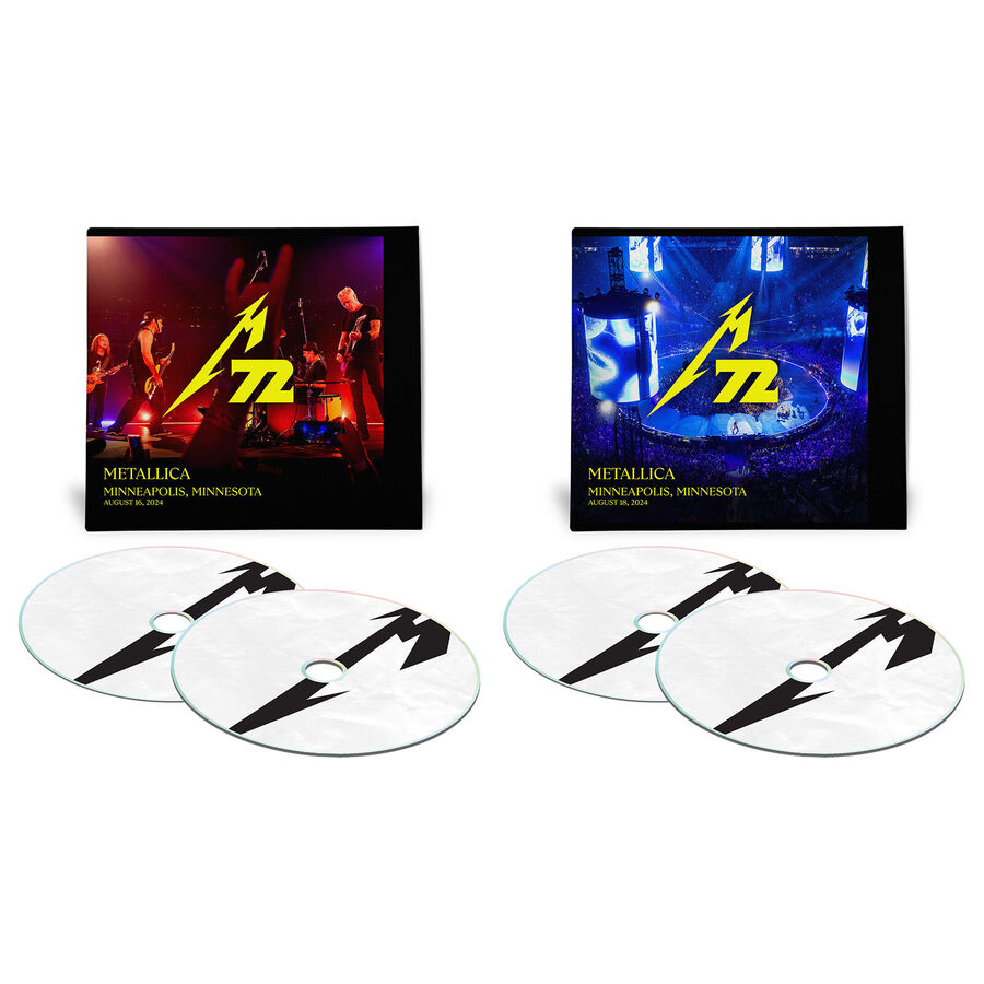 Live Metallica: Minneapolis, Minnesota - M72 Tour Two Day Show CD Bundle, , hi-res