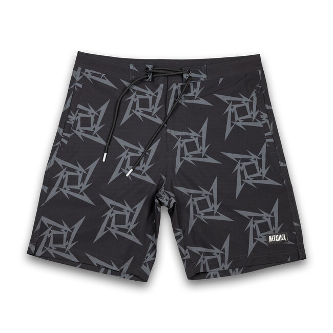 Ninja Star Tonal Boardshorts, , hi-res