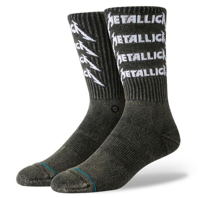 Metallica Logo Stacked Stance Socks, , hi-res