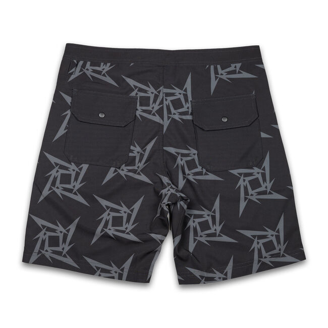 Ninja Star Tonal Boardshorts, 