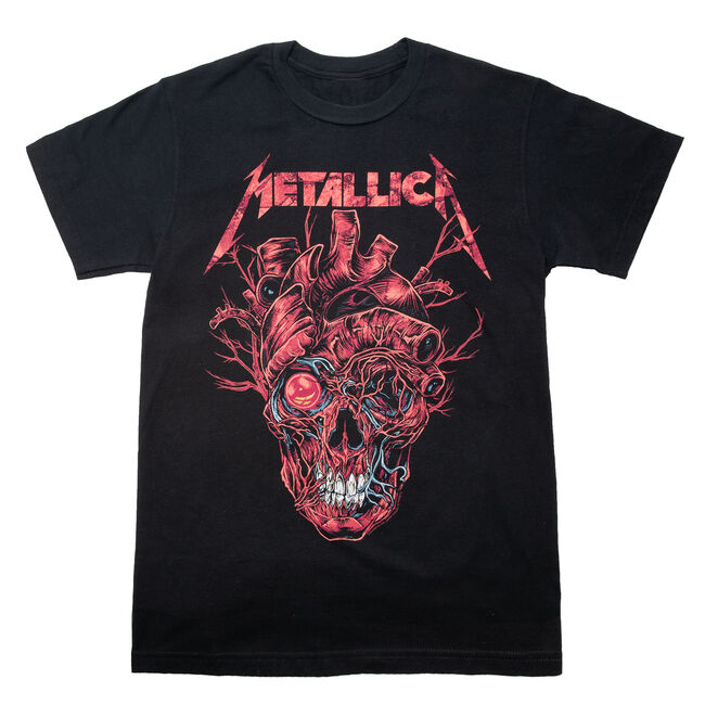 Rhys Cooper Heart Skull T-Shirt, , hi-res