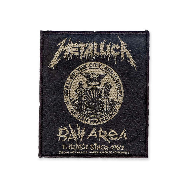 Bay Area Thrash Woven Patch, , hi-res