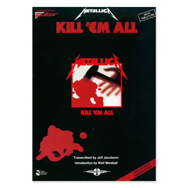 Kill 'Em All - Guitar Tablature Book, , hi-res