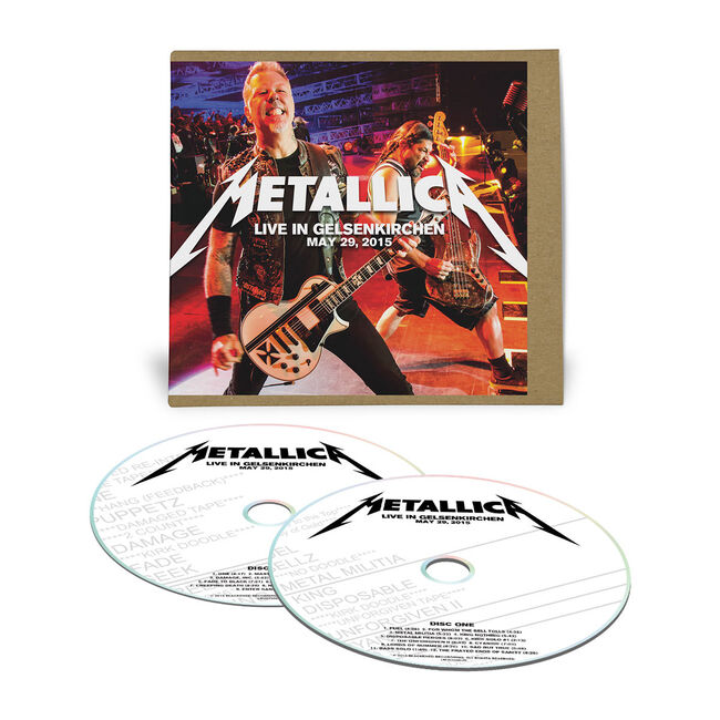 Live Metallica: Gelsenkirchen, Germany - May 29, 2015 (2CD), , hi-res