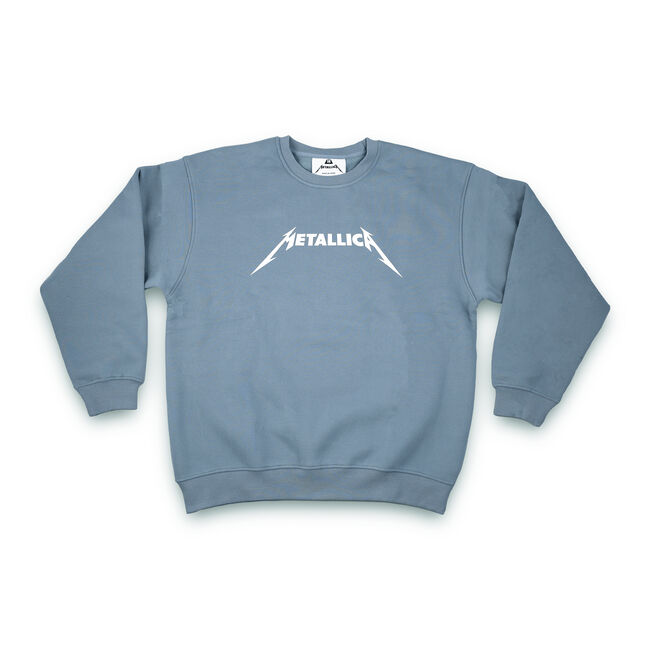 WOMEN'S Logo Oversized Crewneck Sweatshirt (Blue) - Medium, , hi-res