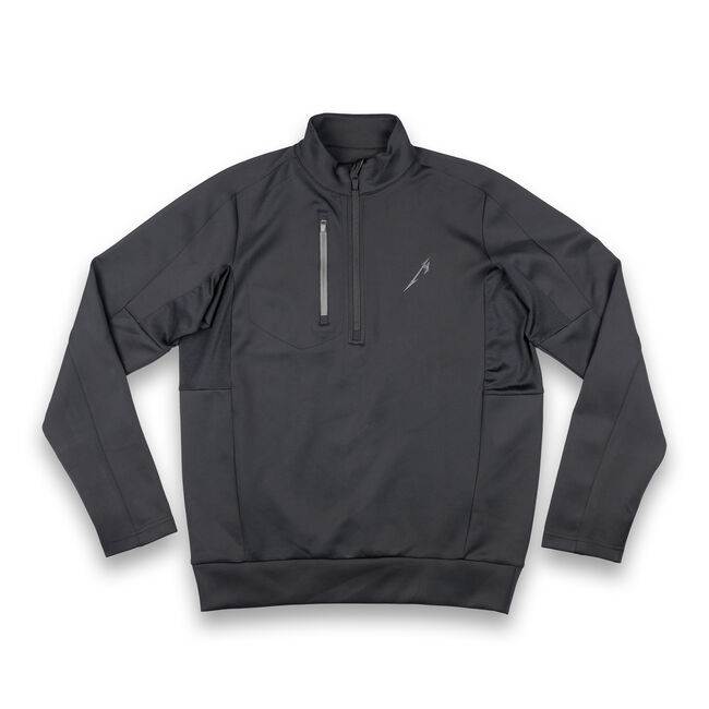 M Logo 1/4 Zip Jacket (BLK/CARBON), , hi-res