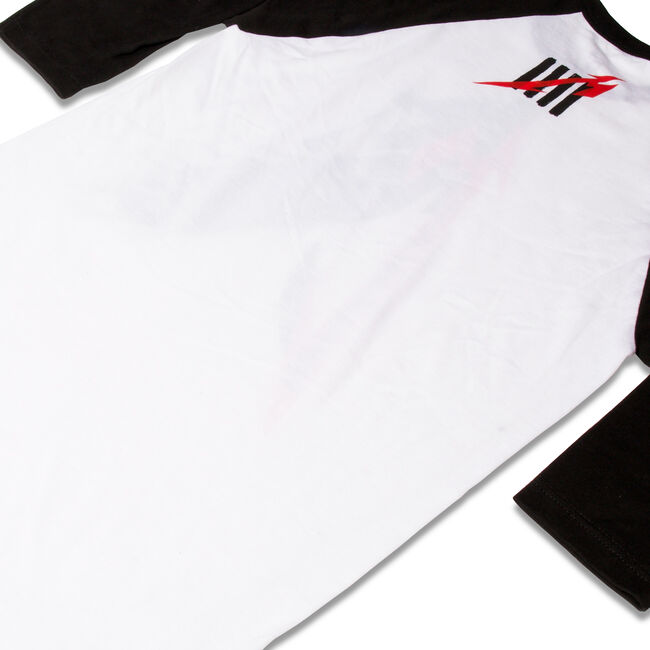 Fifth Member™ For Whom The Bell Tolls Raglan (WHT/BLK) - Medium, , hi-res