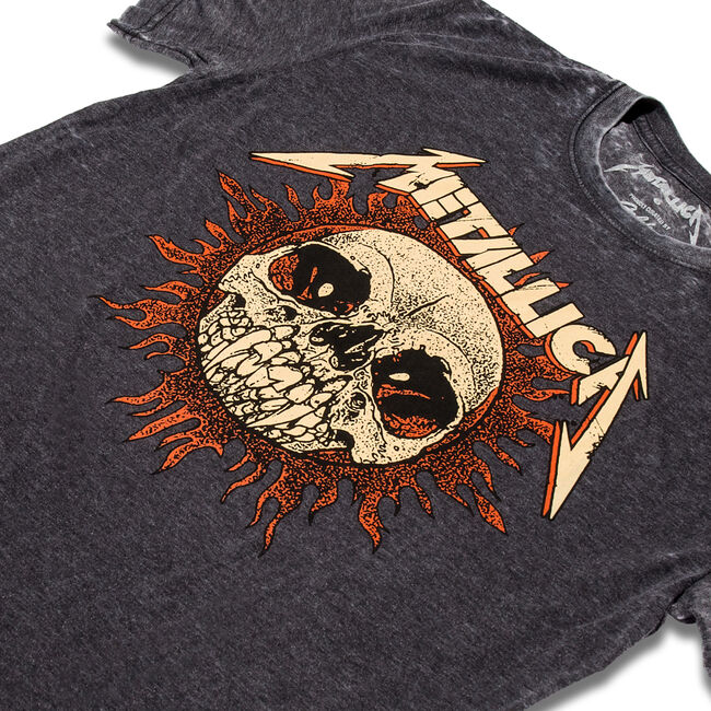 Flaming Sun Burnout T-Shirt - 3XL, , hi-res