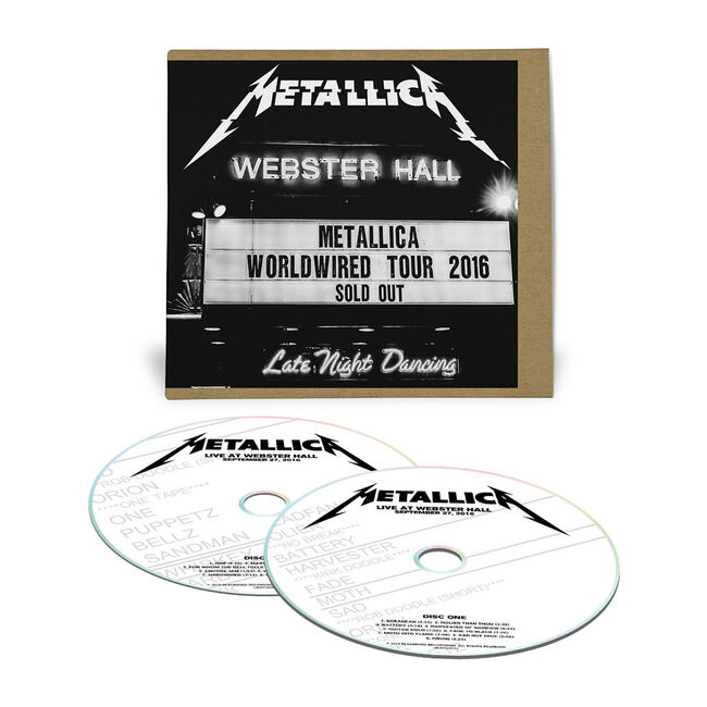 Live Metallica: Webster Hall in New York, NY - September 27, 2016 (2CD), , hi-res