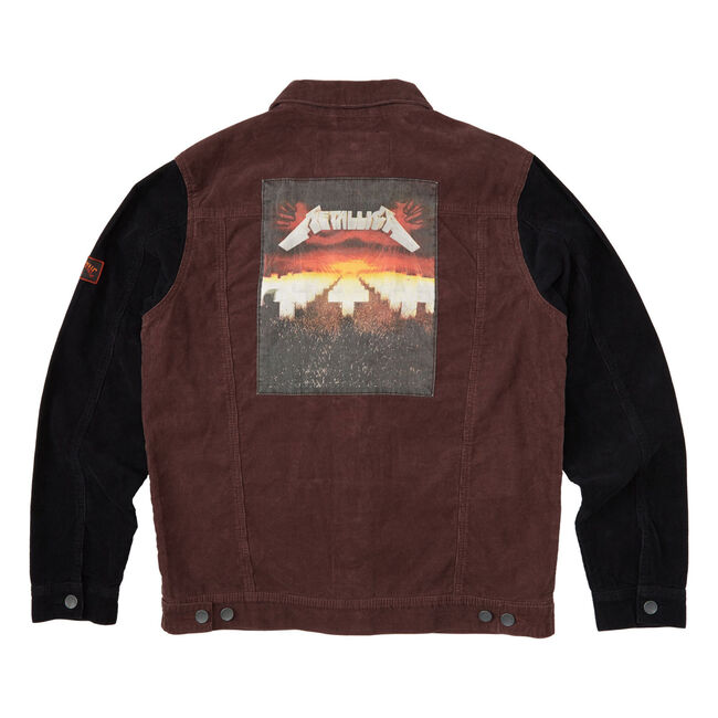 Billabong X Metallica Master Of Puppets Corduroy Jacket Metallica Com Metallica Com