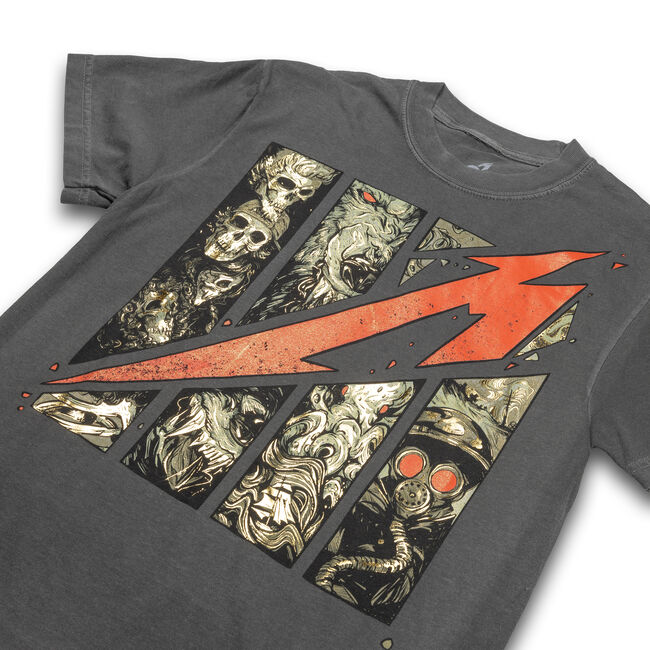 Fifth Member™ WolfSkullJack Poster and T-Shirt Bundle, 