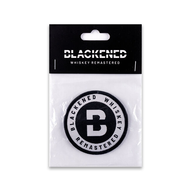 Blackened Whiskey Circle Logo Patch, , hi-res