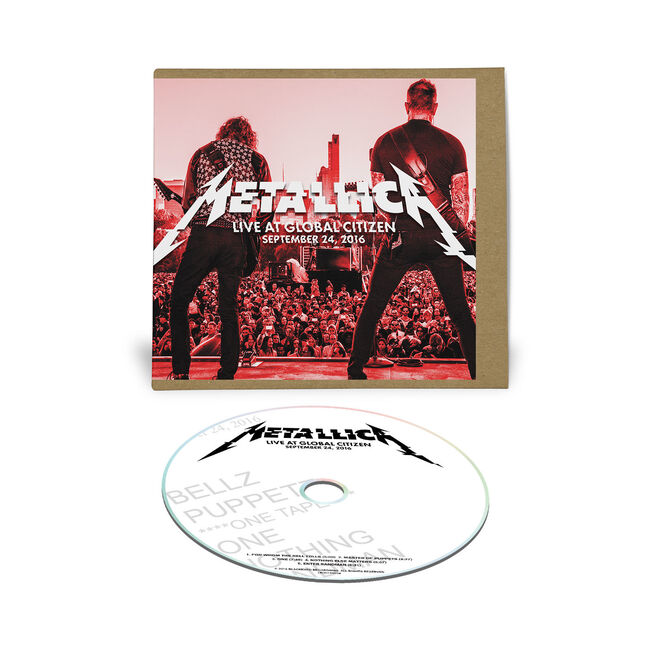 Live Metallica: Global Citizen Festival in New York, NY - September 24, 2016 (CD), , hi-res