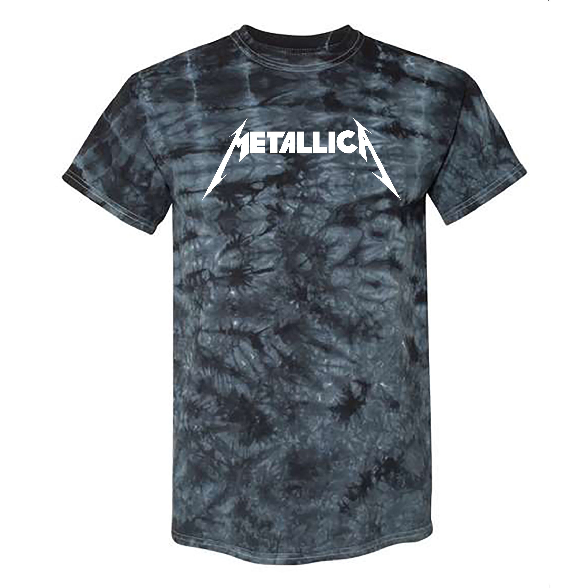 metallica shirt black