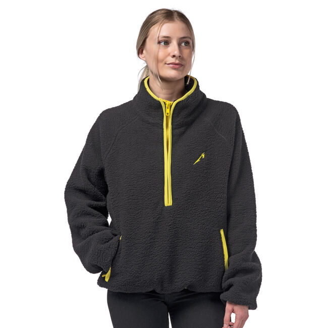 WOMEN'S M Logo 1/2 Zip Polar Fleece Jacket, 