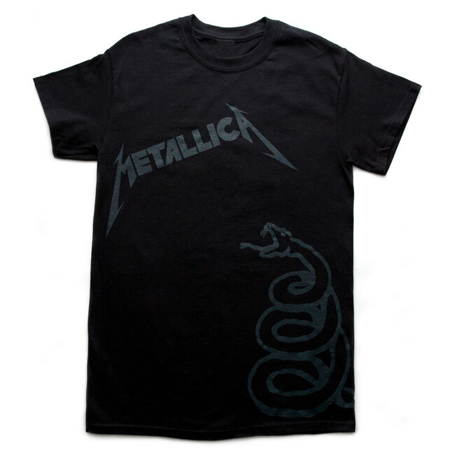 sandsynligt sværge Hula hop Black Album Cover T-Shirt | Metallica.com