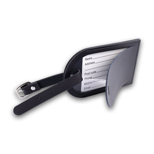 72 Tonal Leather Luggage Tag, 