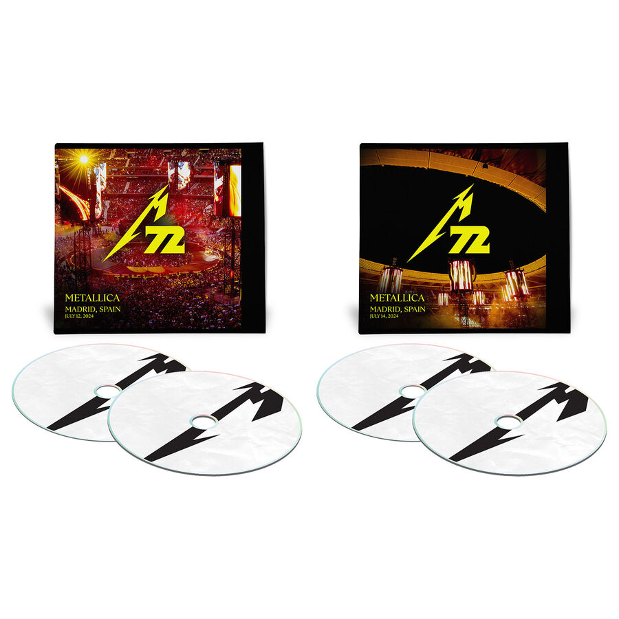 Live Metallica: Madrid, Spain - M72 Tour Two Day Show CD Bundle, , hi-res