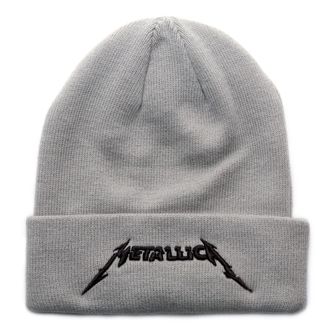 Glitch Logo Cuffed Beanie GREY, , hi-res