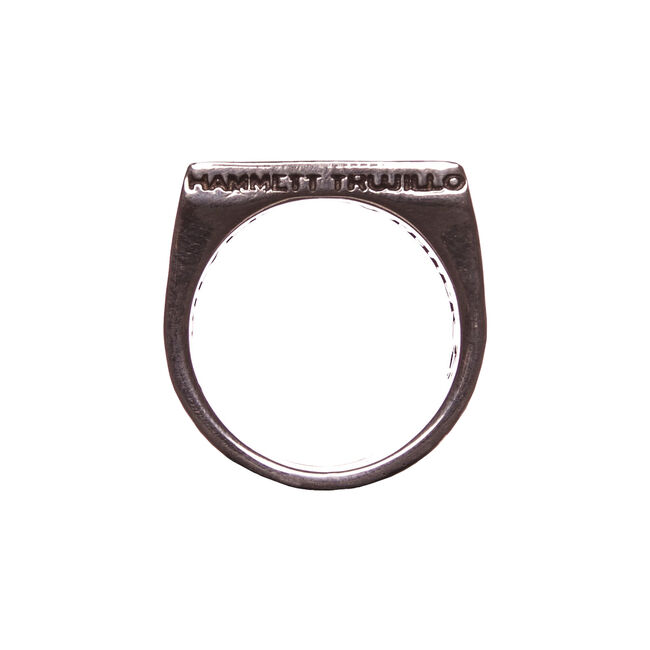40th Anniversary Silver Ring - Size 9, 