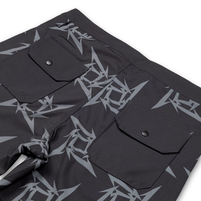Ninja Star Tonal Boardshorts, 
