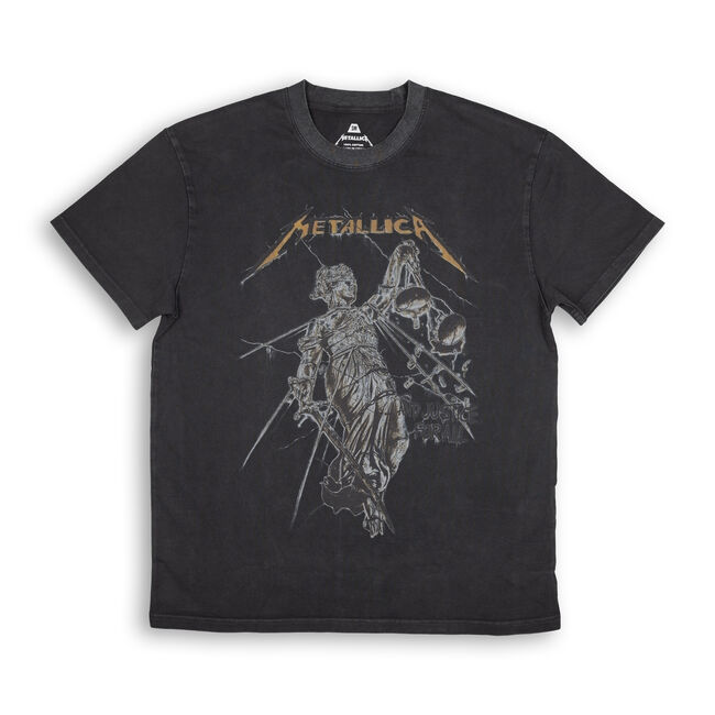 ...And Justice For All Bronze Album Cover T-Shirt, , hi-res