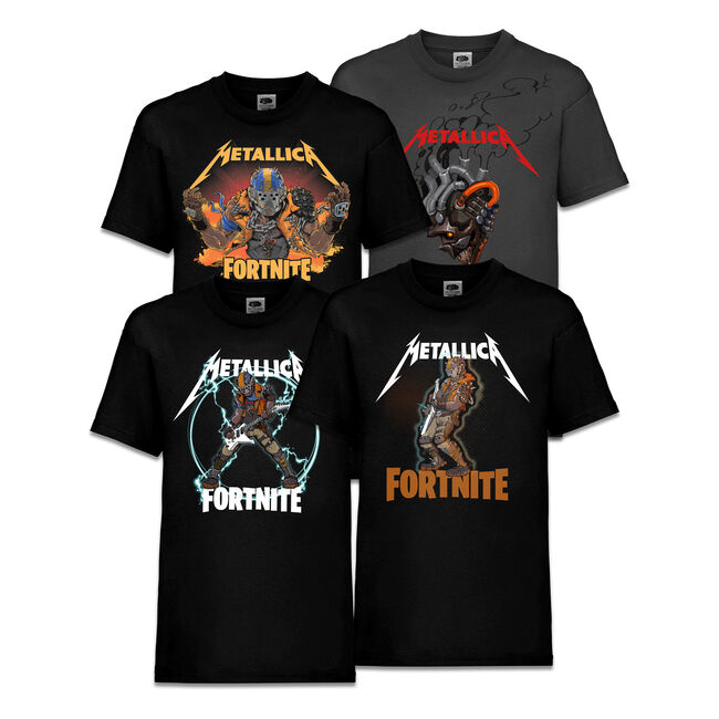 Fortnite x Metallica Youth TShirt Bundle