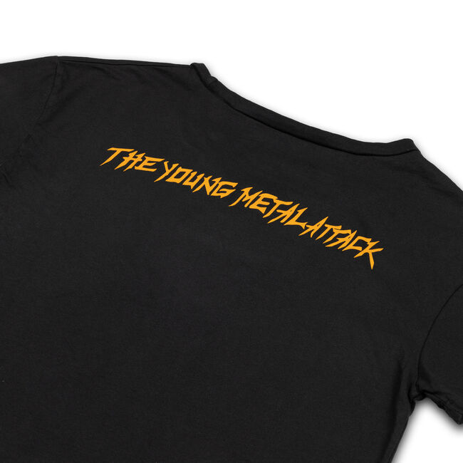WOMEN'S Young Metal Attack Scoop Neck T-Shirt, 