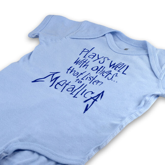 Plays Well With Others - BLUE Onesie - 18 Mo., , hi-res