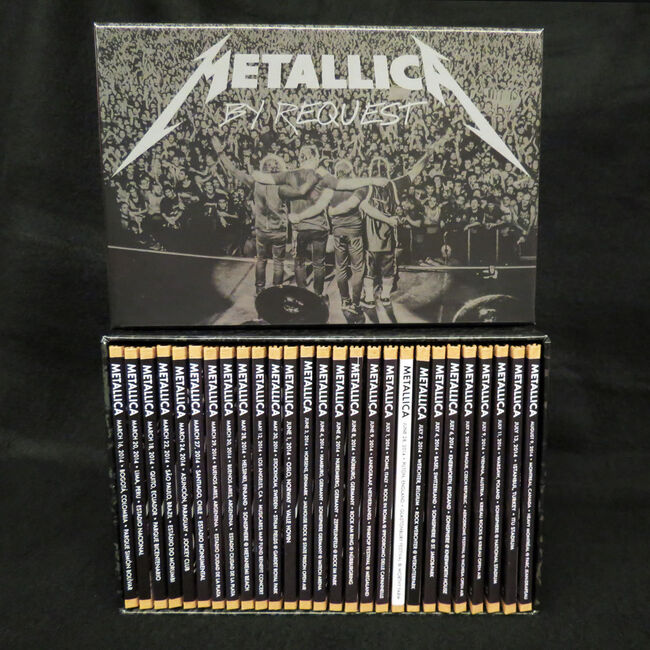 Live Metallica: By Request 2014 CD Box Set, , hi-res
