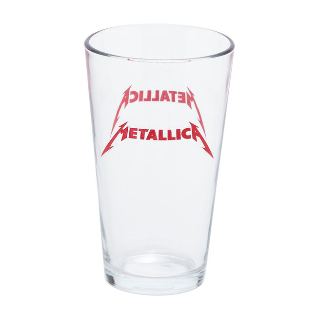 Red Logo Pint Glass, , hi-res