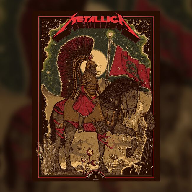 Warsaw Screen Printed Concert Poster, , hi-res