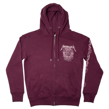 The Struggle Within Full-Zip Hoodie (Burgundy), , hi-res