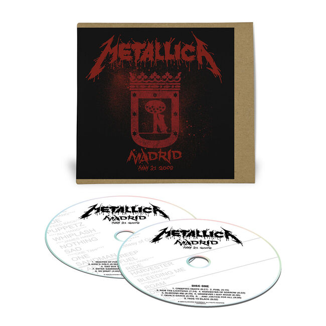 Live Metallica: Madrid, Spain - May 31, 2008 (2CD), , hi-res