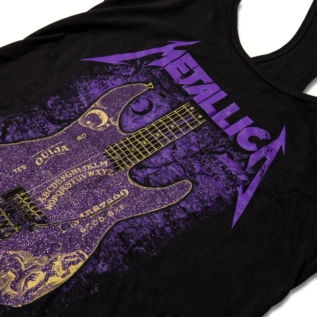 Women's Kirk Hammett Purple Ouija Guitar Tank, , hi-res